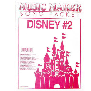 Disney #2 Music Maker Song Packet