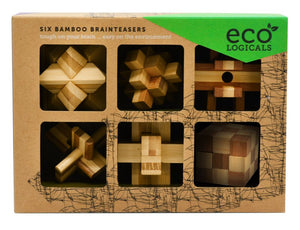 Ecological Six Bamboo Brainteasers