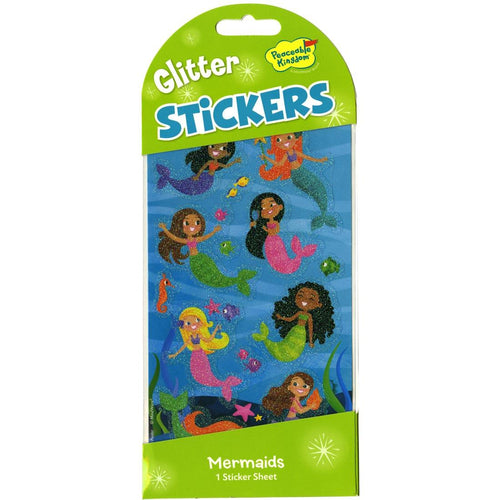 Mermaids Glitter Stickers