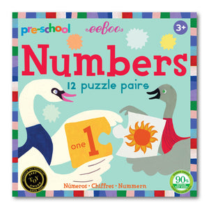 Numbers Puzzle Pairs