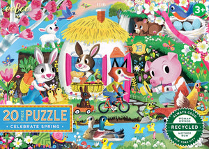 20 PC Celebrate Spring Puzzle