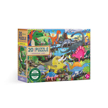 Load image into Gallery viewer, 20 PC Dinosaur Land Puzzle