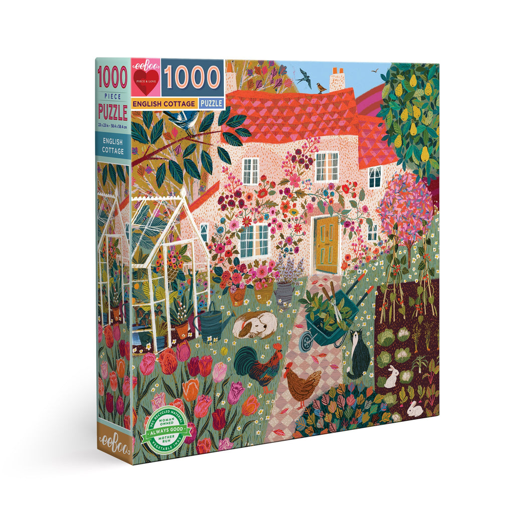 1000 PC English Cottage Puzzle