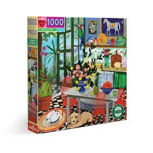 1000 PC Green Kitchen Puzzle