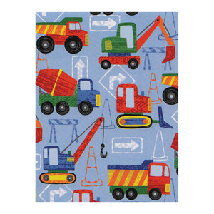 Construction Trucks Enclosure Card