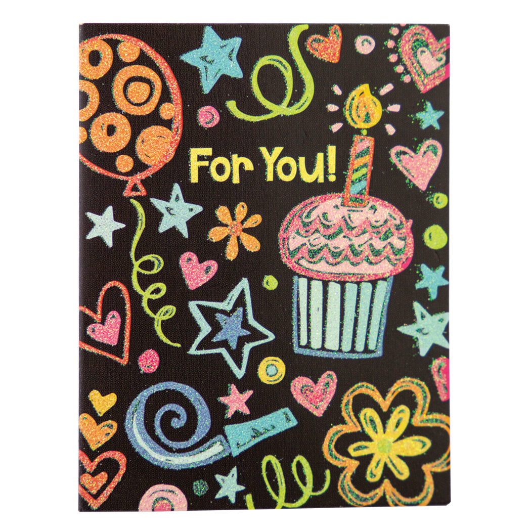 Chalkboard Party For You Enclosure Card