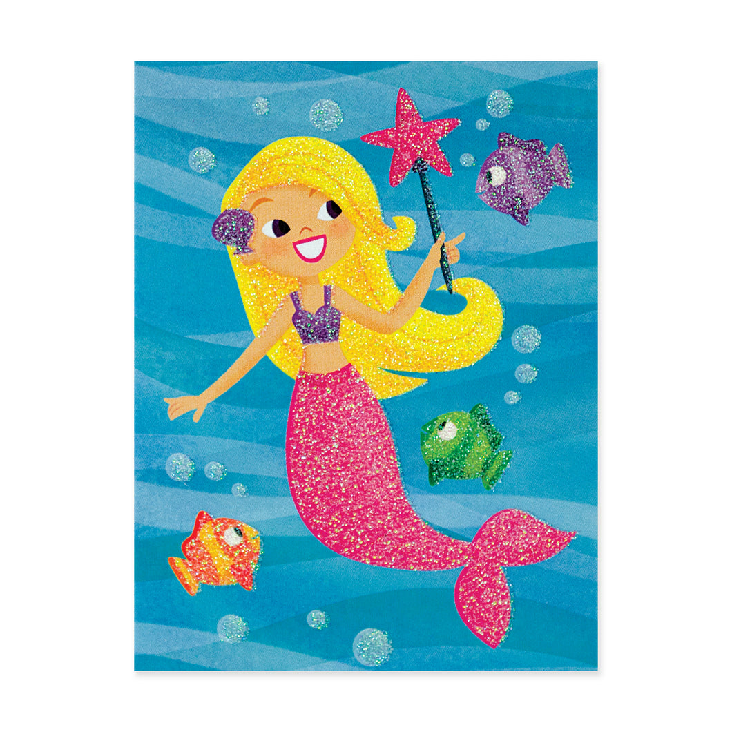 Mermaid With Wand Enclosure Card