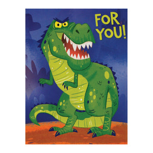 Dinosaur For You Enclosure Card