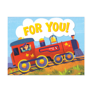 Train For You Enclosure Card