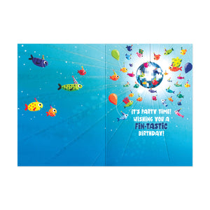 Fun Fishes Birthday Card