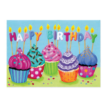 Load image into Gallery viewer, Cupcakes Birthday Card