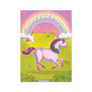 Hope It's Magical Unicorn Sticker Card
