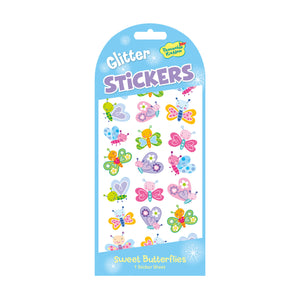 Sweet Butterflies Glitter Sticker Pack