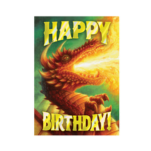 Ferocious Dragon Foil Card