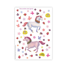 Load image into Gallery viewer, Hope It&#39;s Magical Unicorn Sticker Card