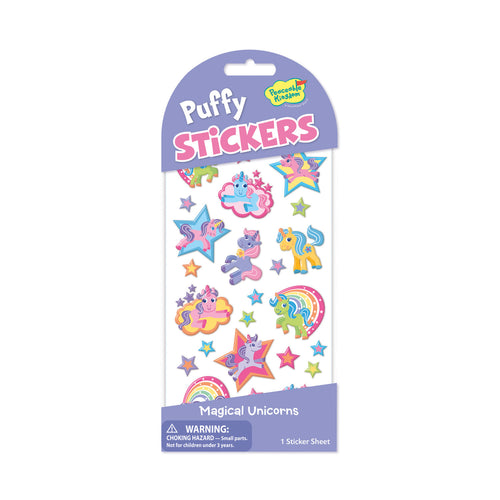 Magical Unicorn Puffy Sticker Pack
