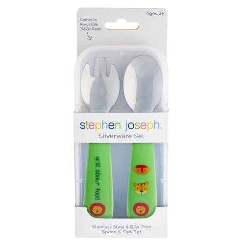 Zoo Spoon And Fork Set
