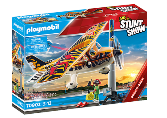 *Air Stunt Show Tiger Propeller Plane Promo Pack
