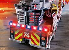 Load image into Gallery viewer, Rescue Vehicles Fire Engine With Tower Ladder