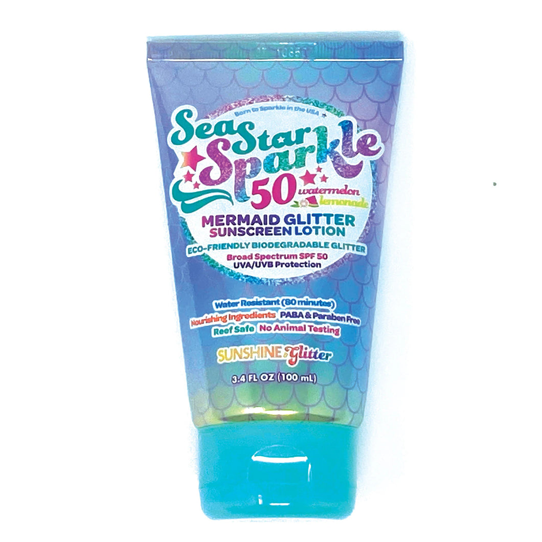 Mermaid Glitter Sea Star Sparkle SPF 50+ Sunscreen