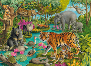 60 PC Animals Of India Puzzle