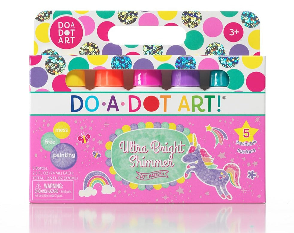 Do-A-Dot Art! Ultra Bright Shimmer Dot Markers / 5 Pack - Suite Child