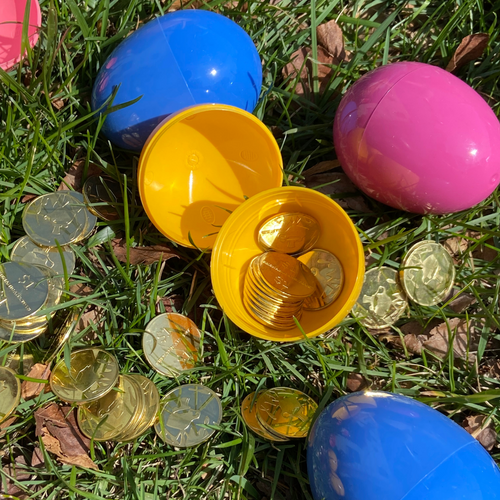 Shenanigans Easter Egg Gold Coins