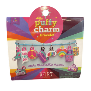 Puffy Charm Bracelets