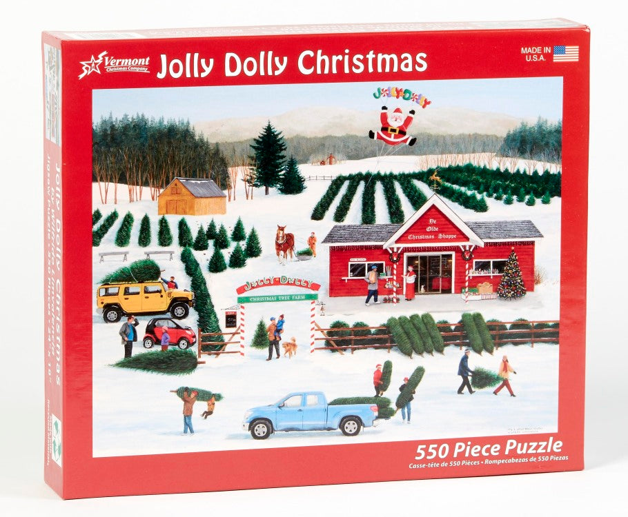 550 Jolly Dolly Christmas Puzzle
