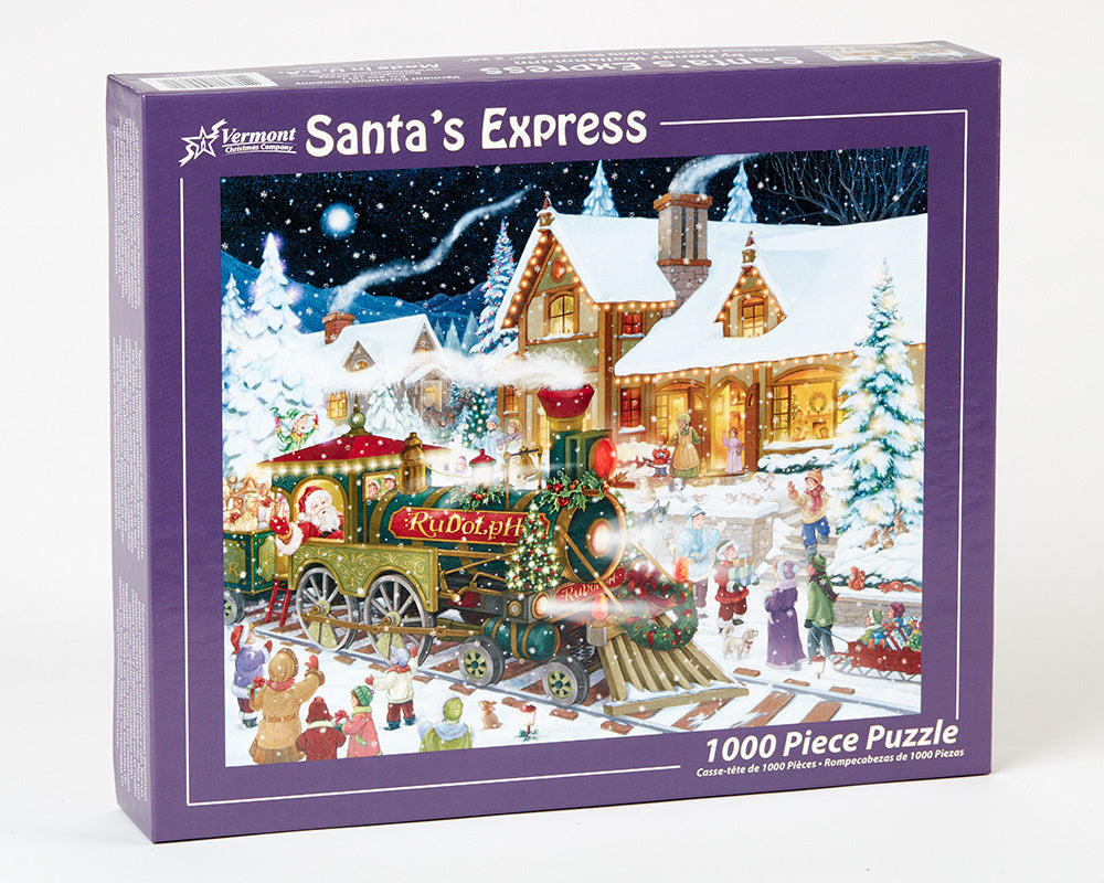 1000 PC Santa's Express Puzzle
