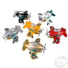 Load image into Gallery viewer, 3.5&quot; Die-Cast Pull Back Sky Shark Plane