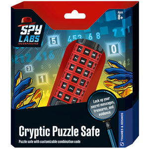 Spy Labs Cryptic Puzzle Safe
