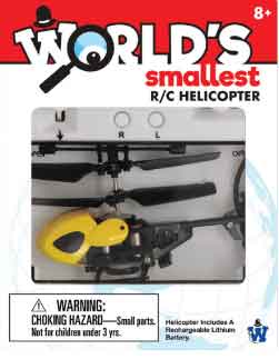 Worlds Smallest Remote Control Helicopter