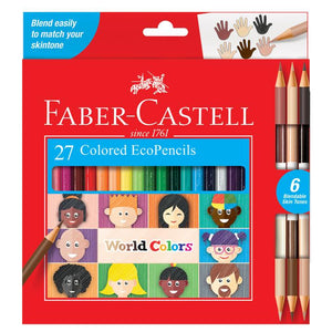 World Colors 27 Count Eco Pencils