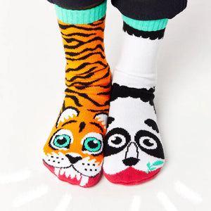 Tiger & Panda Socks