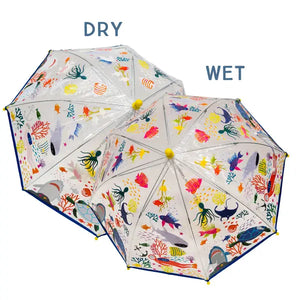 Dino Transparent Color Changing Umbrella