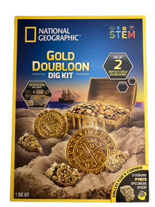 National Geographic Gold Doubloon Dig Kit