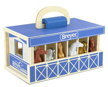 Load image into Gallery viewer, Breyer Farms Wooden Stable Playset