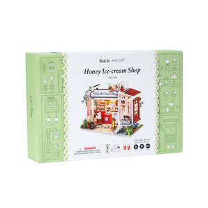 Honey Ice-Cream Shop Miniature House Kit