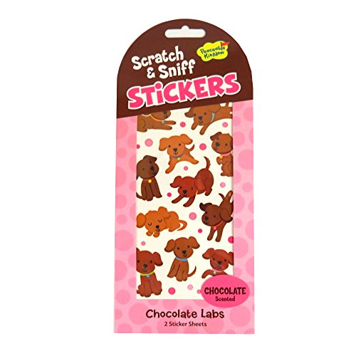Chocolate Labs Scratch & Sniff Sticker Pack