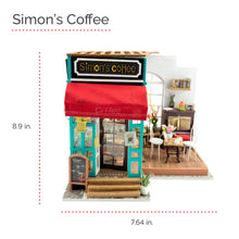Load image into Gallery viewer, DIY Simon&#39;s Coffee House Miniature Kit