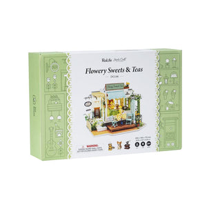 Flowery Sweets & Teas Miniature House Kit