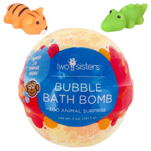 Load image into Gallery viewer, Zoo Animal Surprise Bubble Bath Bomb