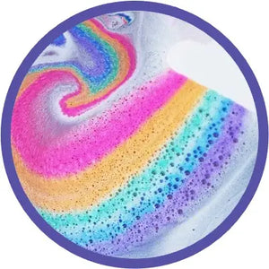 Sensory Bath Rainbow Cloud Fizzies