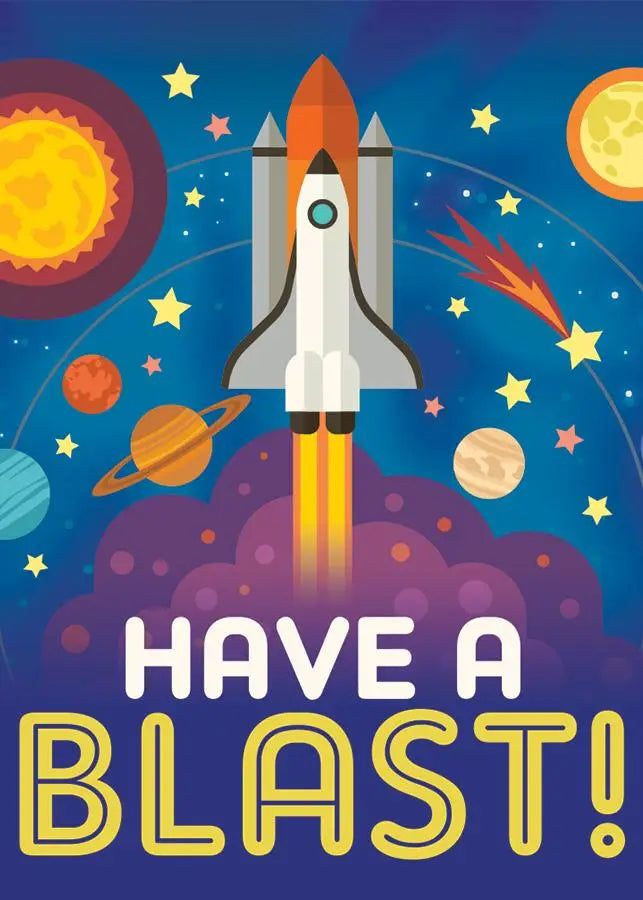 Out Of This World Enclosure Card