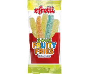 Gummi Sour Fruity Fries Candy