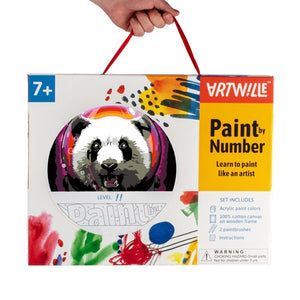 Panda Astronaut Artwille Paint By Numbers