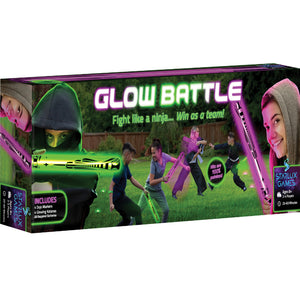 Glow Battle Ninja Game With Glow-in-the-Dark Foam Swords