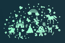 Load image into Gallery viewer, Fairytales Glow In The Dark Wall Stickers