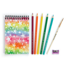 Load image into Gallery viewer, How To Rainbow Watercolor Pencils Starter Set
